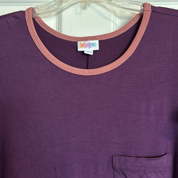 LuLaRoe Carly NWT women’s purple high low dress size XL - Picture 2 of 10